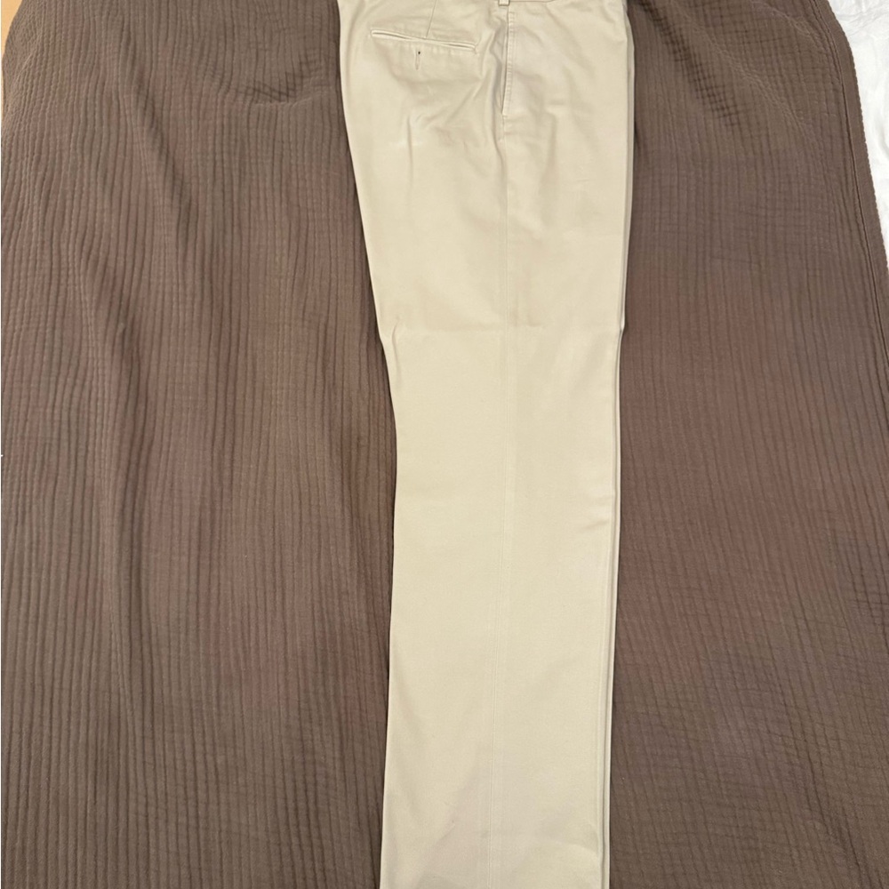 Men's Classic Khaki Dress Pants - Picture 2 of 5